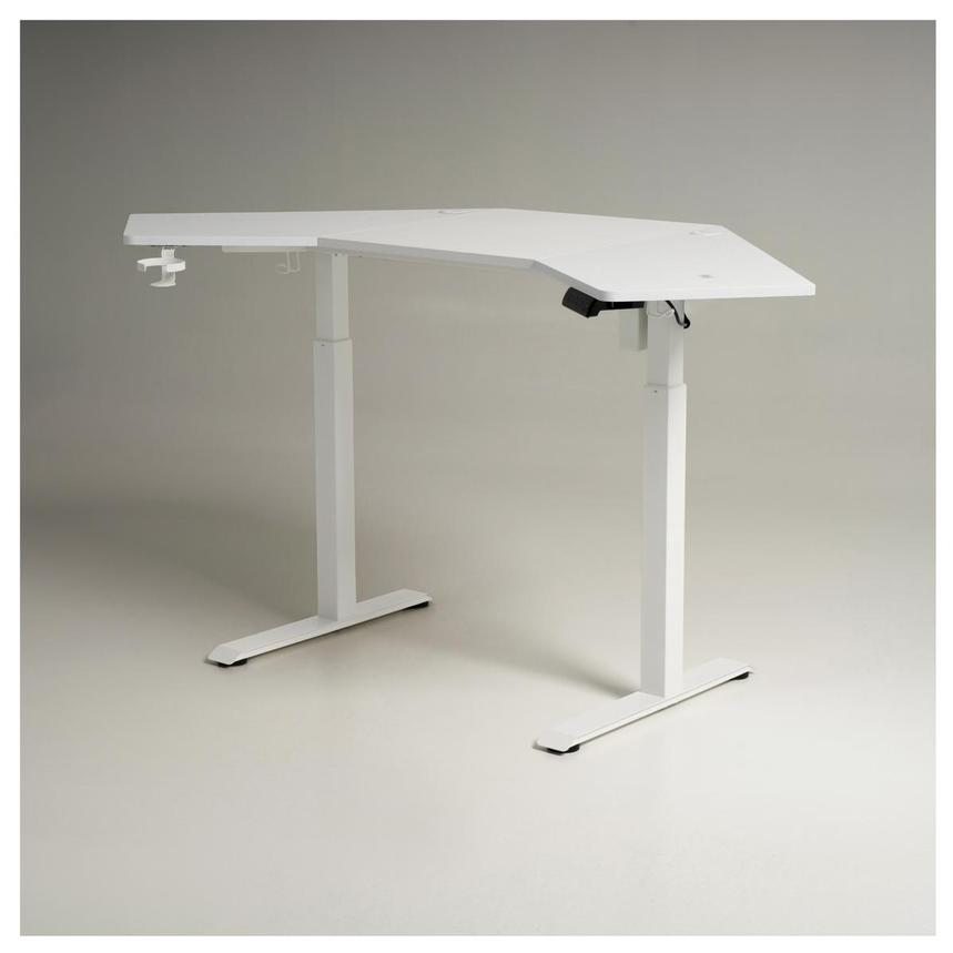 Vertex Adjustable Height Corner Desk  alternate image, 4 of 15 images.