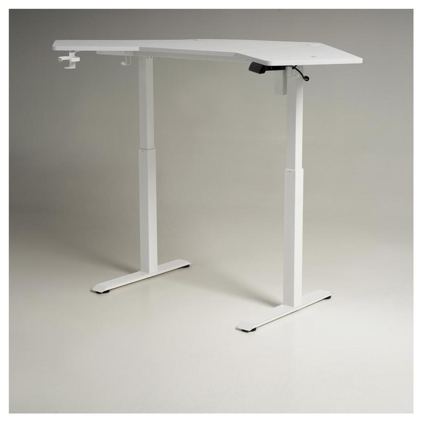 Vertex Adjustable Height Corner Desk  alternate image, 4 of 4 images.