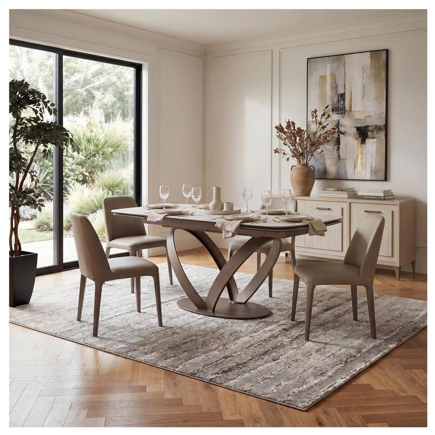 Avery Extendable Dining Table  alternate image, 2 of 6 images.