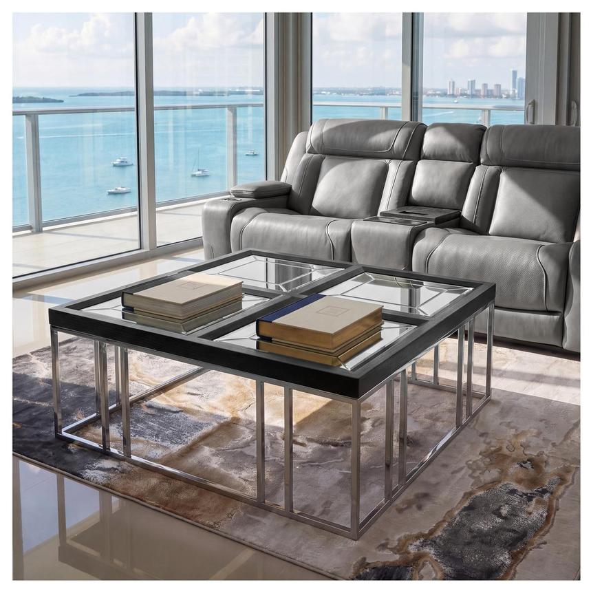 Almond Black Coffee Table  alternate image, 2 of 9 images.