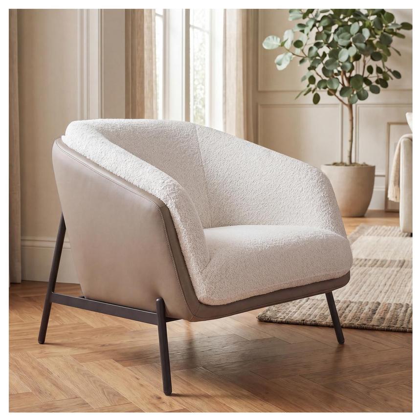 Sabrina II Grey Accent Chair  alternate image, 2 of 10 images.