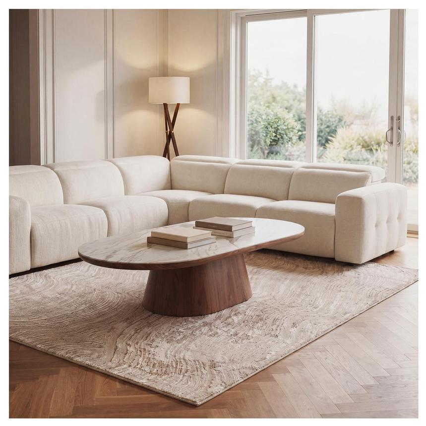 Jupiter Oval Coffee Table  alternate image, 2 of 8 images.