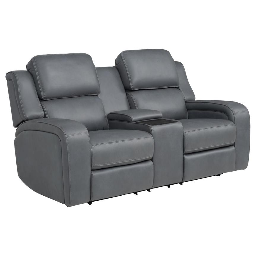 Mave Gray Power Reclining Loveseat alternate image, 2 of 14 images.