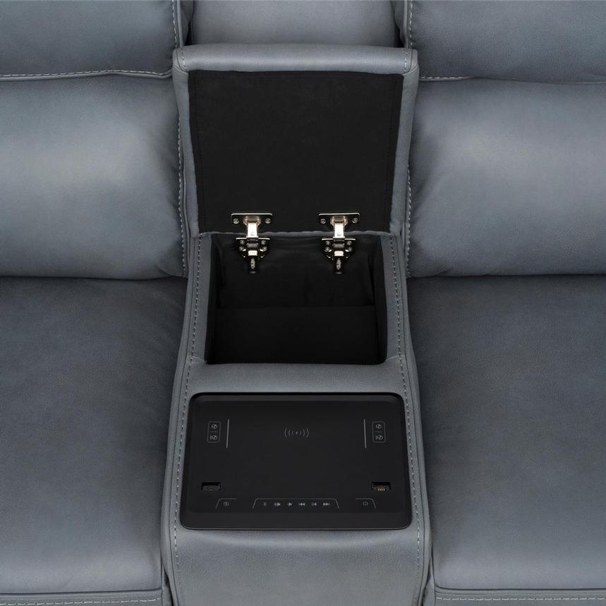 Mave Gray Power Reclining Loveseat alternate image, 7 of 14 images.