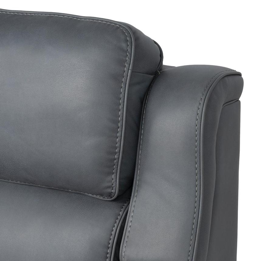 Mave Gray Power Reclining Loveseat  alternate image, 9 of 14 images.