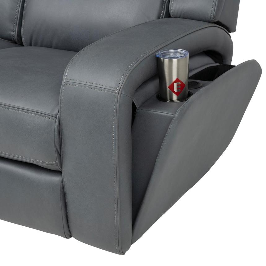 Mave Gray Power Reclining Sofa alternate image, 12 of 16 images.
