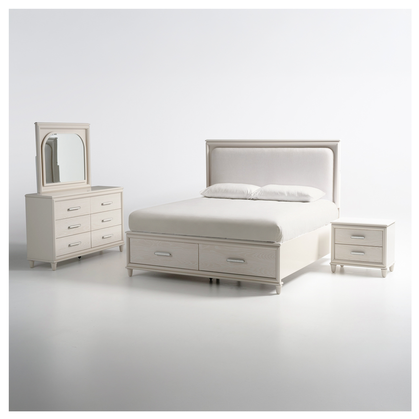 Magnolia 4-Piece King Bedroom Set w/Light alternate image, 2 of 7 images.