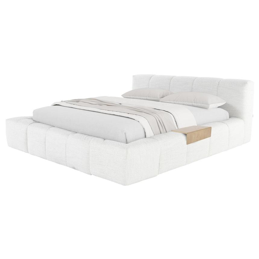 Annie Queen Platform Bed w/Trays main image, 1 of 3 images.