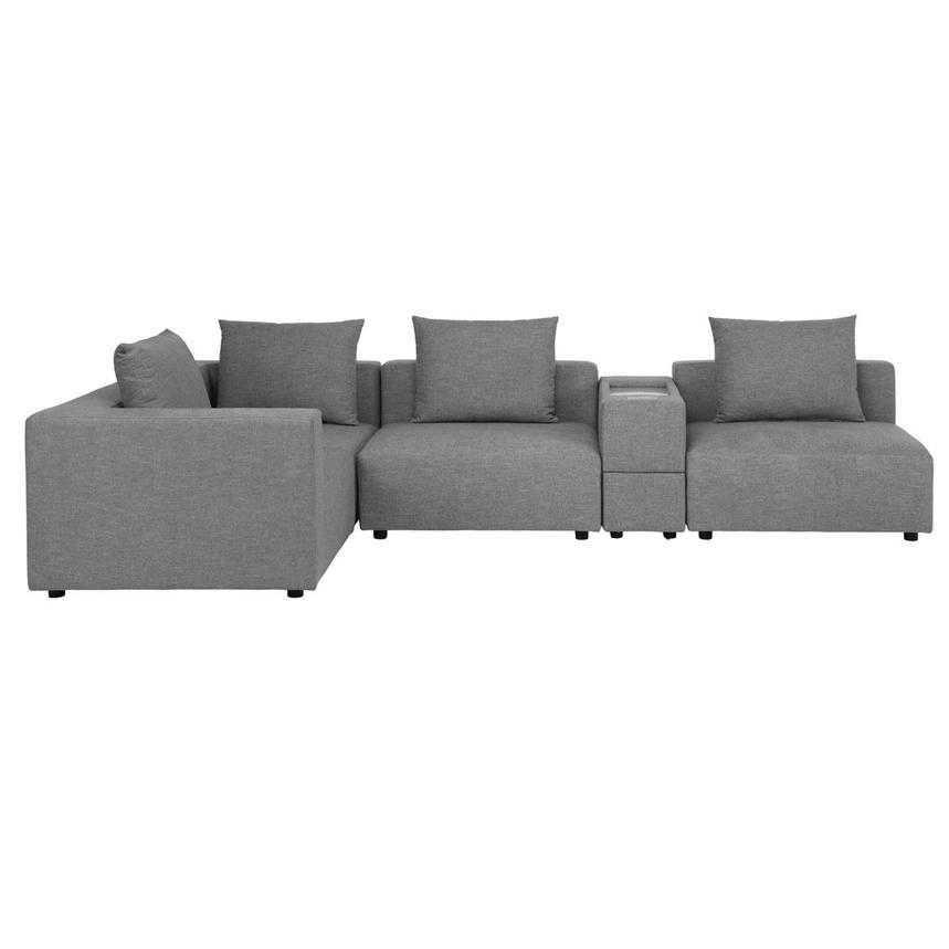 Respite Sectional Sofa w/Console alternate image, 2 of 7 images.