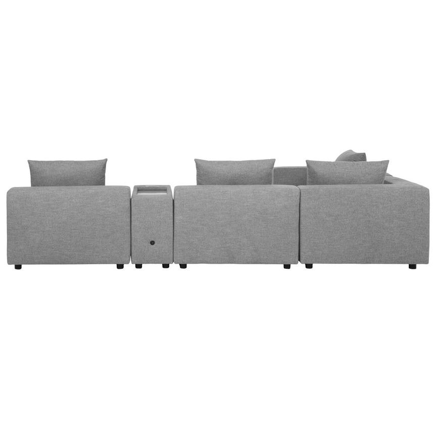 Respite Sectional Sofa w/Console alternate image, 4 of 8 images.