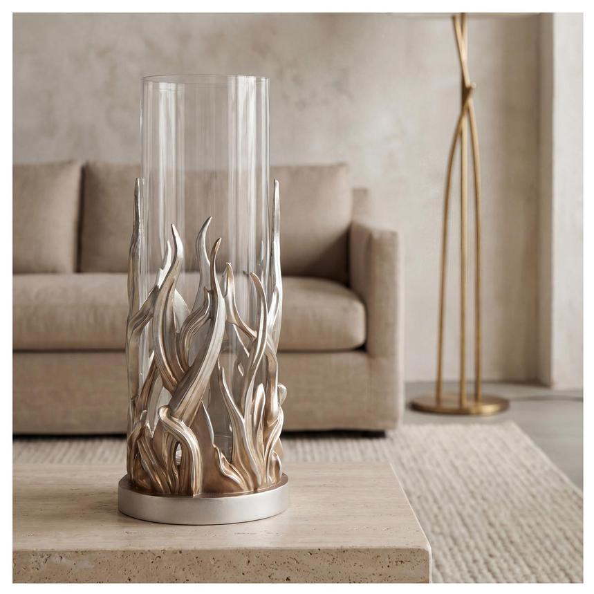 Silver Flames Vase alternate image, 2 of 5 images.