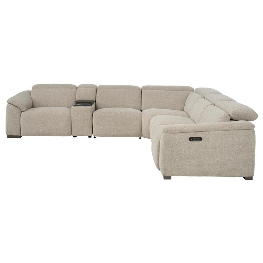 Gordon Power Reclining Sectional w/Beverage Cooler alternate image, 4 of 15 images.