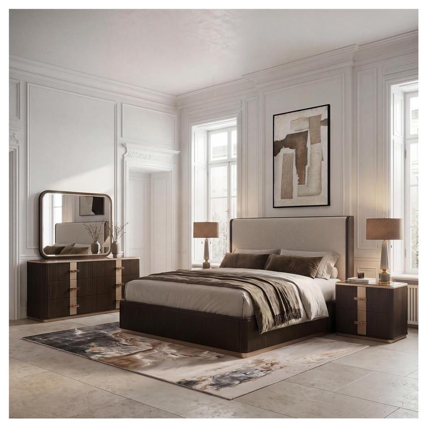 Kensington Expresso Queen Panel Bed alternate image, 2 of 2 images.