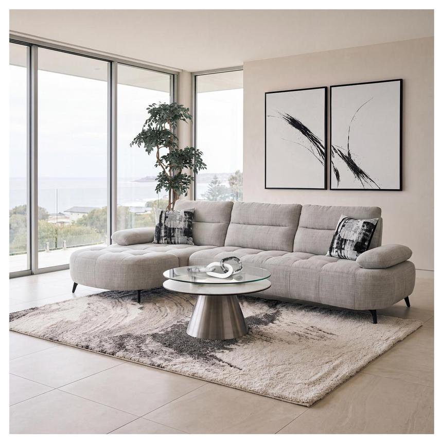 Boujee Sofa Chaise w/Manual Seat Depth Adjustment alternate image, 2 of 10 images.