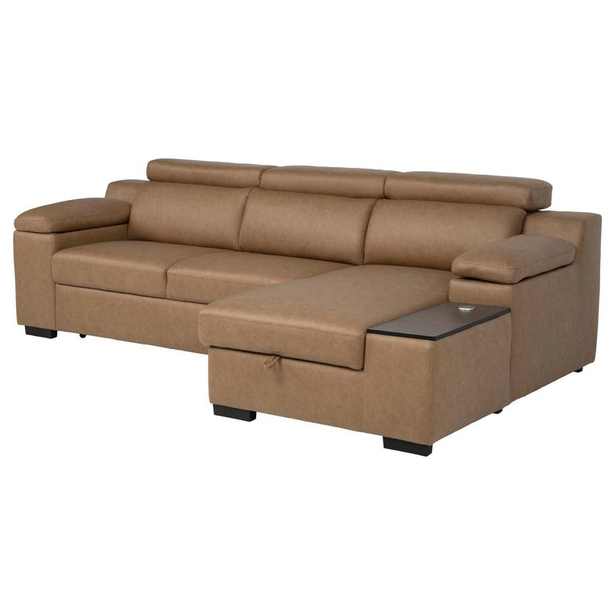 Slayden Beige Sleeper Sectional alternate image, 4 of 18 images.