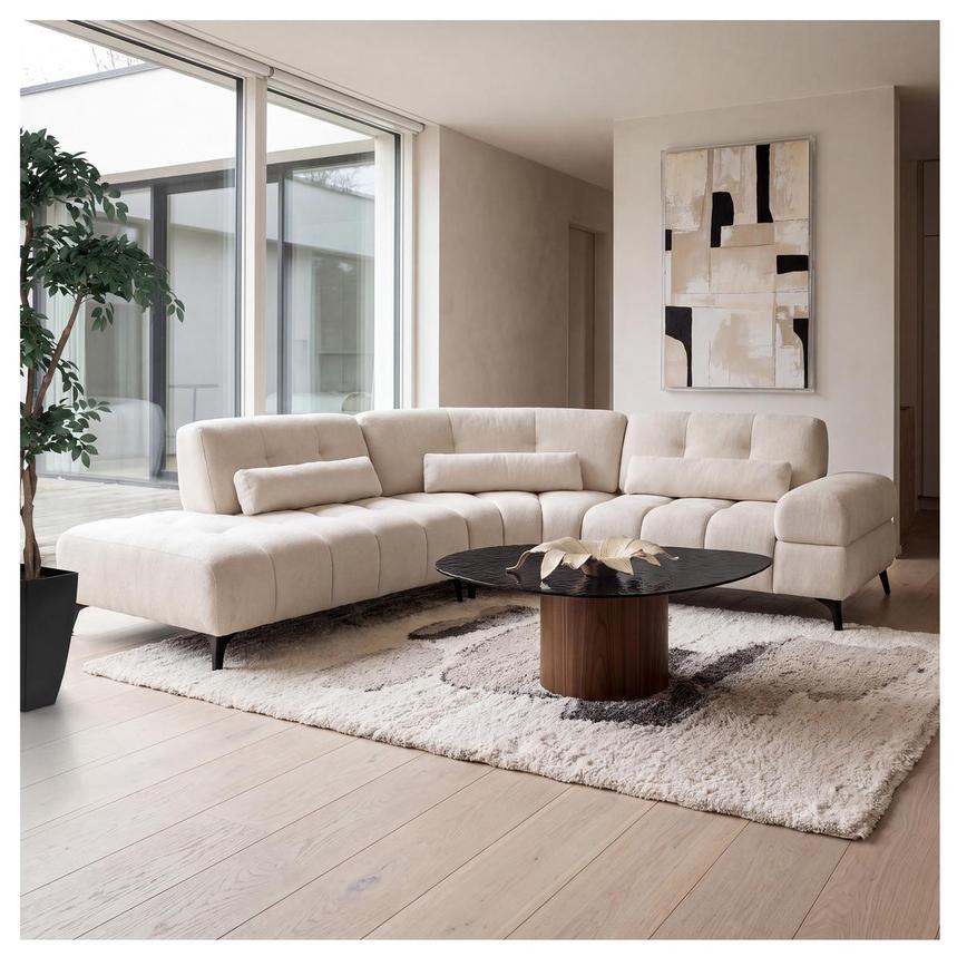 Ritzy Sectional Sofa w/Manual Seat Depth Adjustment alternate image, 2 of 11 images.