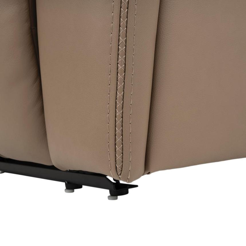 Galaxy Light Brown Leather Power Reclining Sectional with 6PCS/2PWR alternate image, 19 of 21 images.