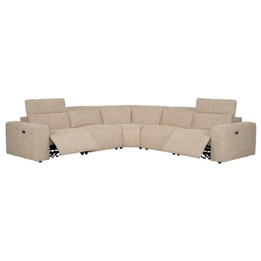Canvas Power Reclining Sectional with 5PCS/2PWR alternate image, 2 of 10 images.
