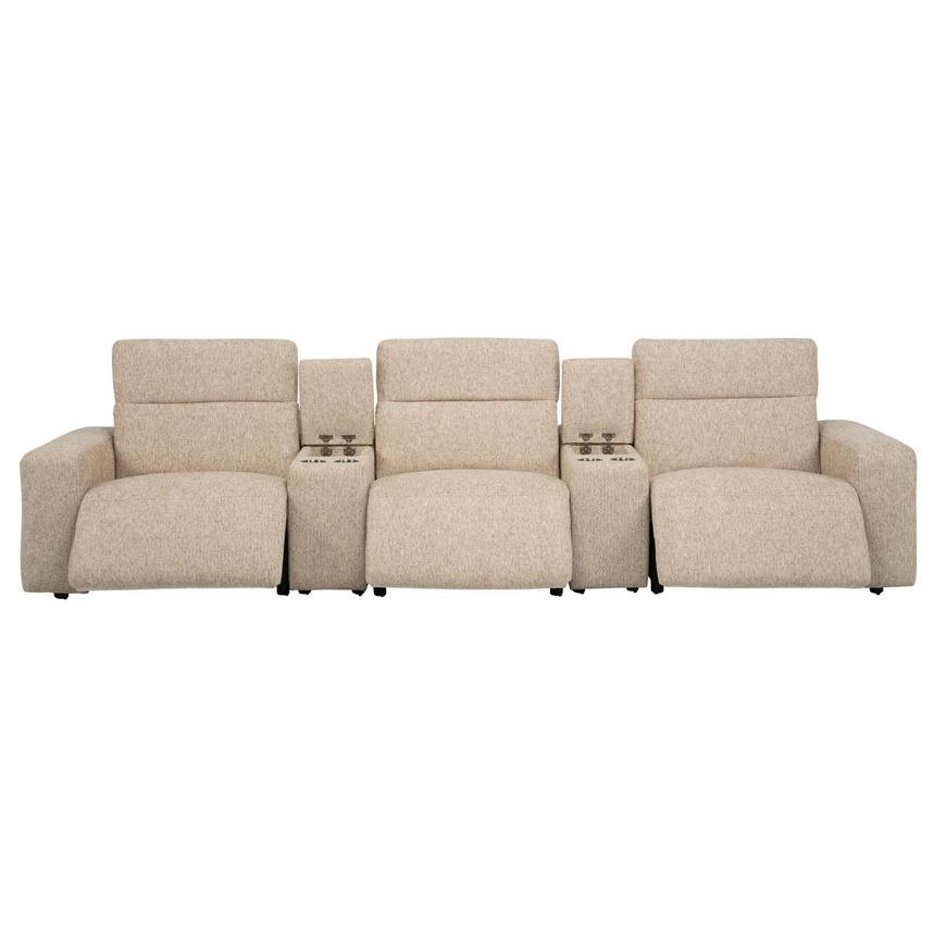Canvas Home Theater Seating with 5PCS/3PWR alternate image, 2 of 12 images.