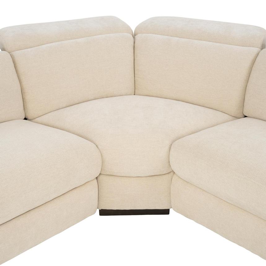 Jameson Beige Power Reclining Sectional with 6PCS/3PWR alternate image, 4 of 13 images.
