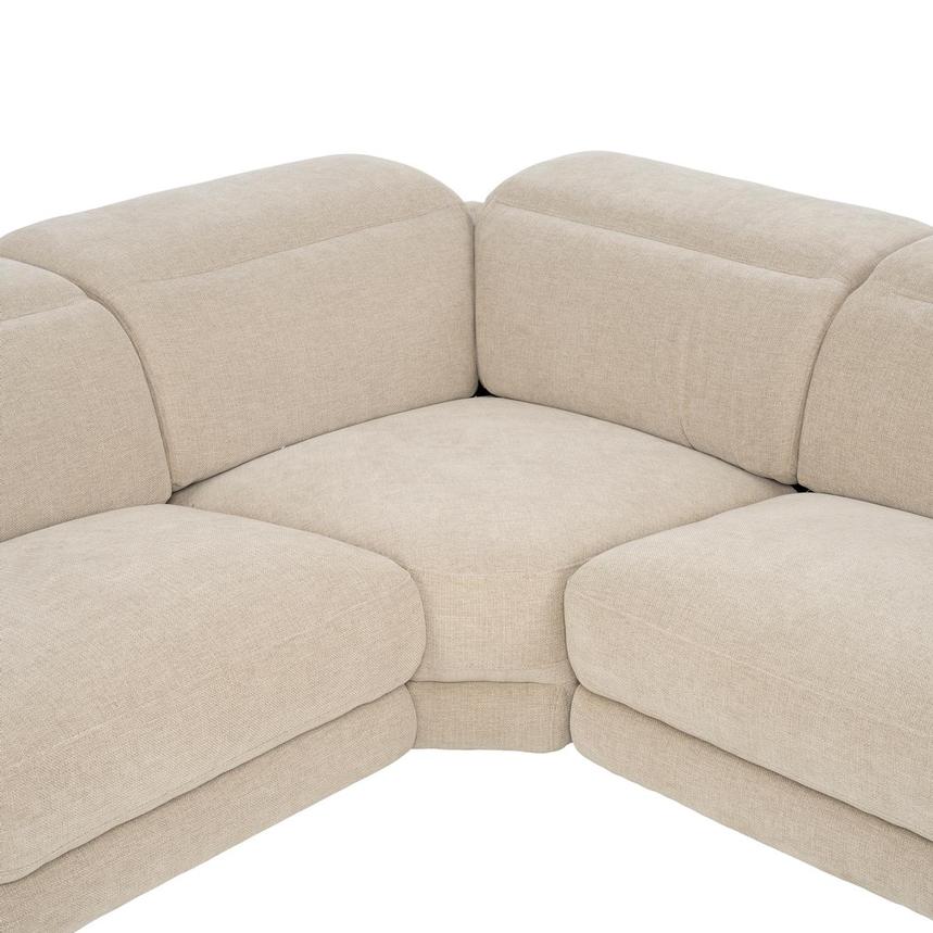 Luke Beige Power Reclining Sectional with 7PCS/2PWR alternate image, 4 of 14 images.