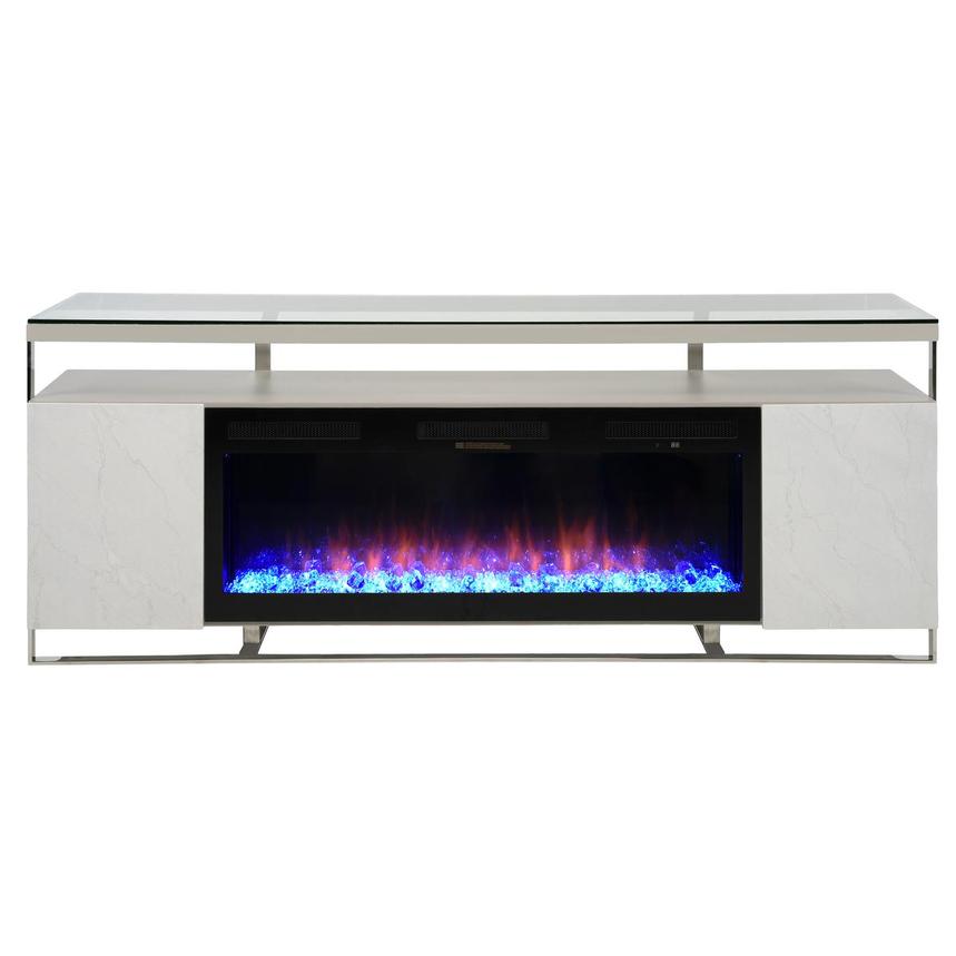 Calista Electric Fireplace w/Light  alternate image, 2 of 10 images.