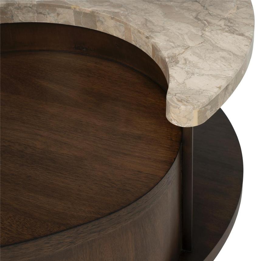 Yin-Yang Coffee Table w/Casters  alternate image, 12 of 15 images.