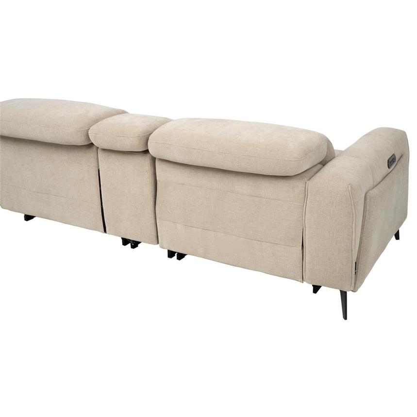 Luke Beige Power Recliner  alternate image, 4 of 13 images.