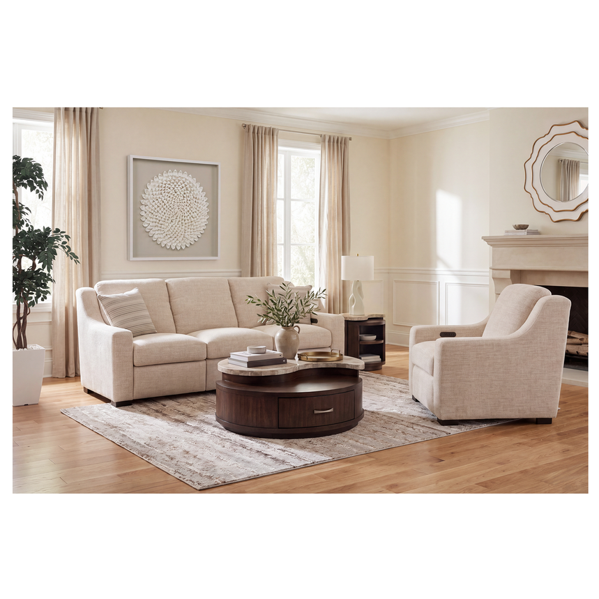 Homey Power Reclining Sofa  alternate image, 2 of 12 images.