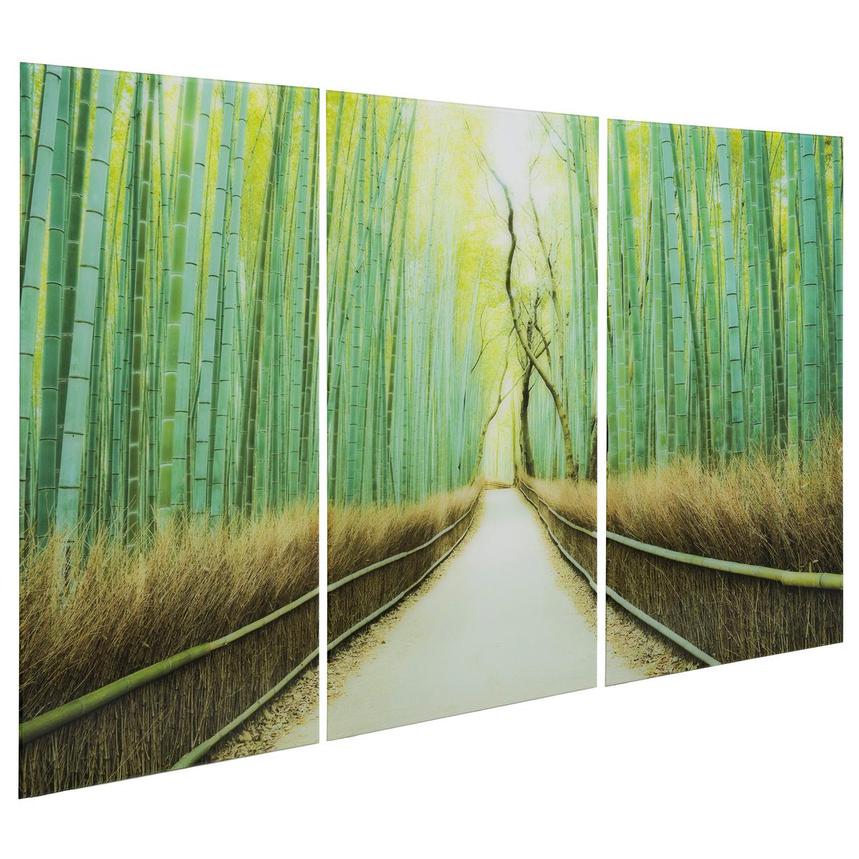 Bamboo Path Acrylic Wall Art alternate image, 2 of 6 images.