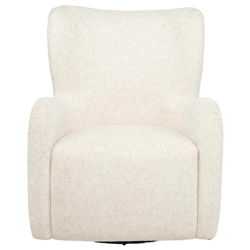 Arlo Ivory Swivel Accent Chair alternate image, 2 of 9 images.
