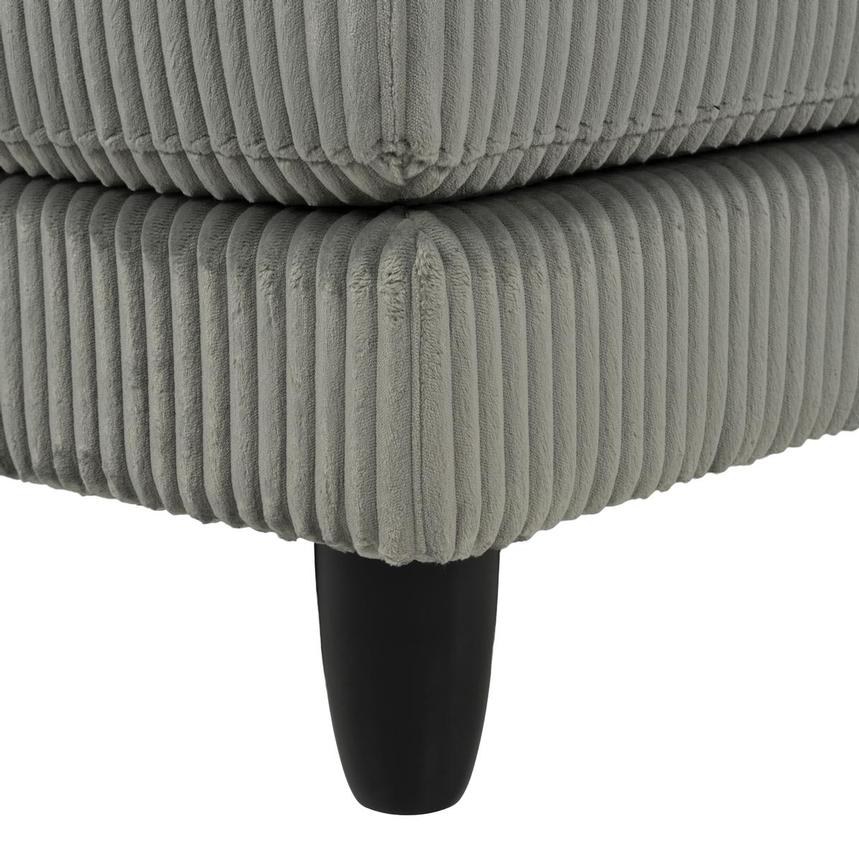 Cape Gray Sectional Sofa w/Ottoman alternate image, 12 of 12 images.