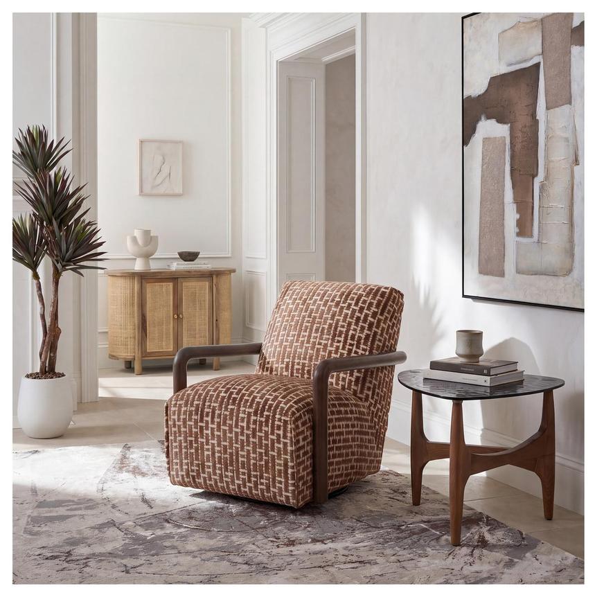 Crosby Swivel Accent Chair alternate image, 2 of 10 images.