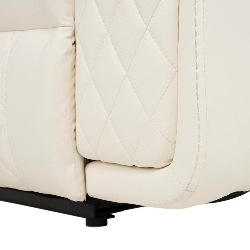 Maddox White Reclining Loveseat alternate image, 12 of 12 images.