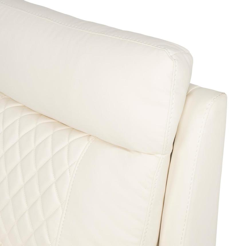 Maddox White Recliner Chair alternate image, 7 of 10 images.