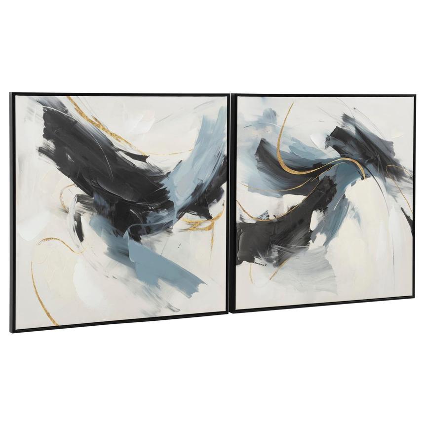 Midnight Current Canvas Wall Art Set of 2  alternate image, 2 of 6 images.
