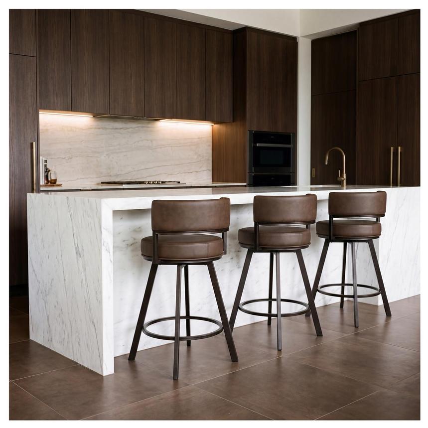 Bennet Brown Counter Stool alternate image, 2 of 8 images.