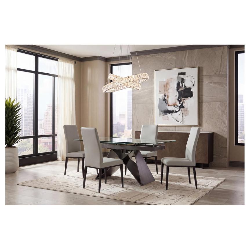 Black Water/Axis Gray 5-Piece Dining Set  alternate image, 2 of 4 images.