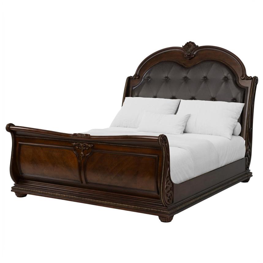 Coventry Brown 4-Piece Queen Bedroom Set alternate image, 2 of 5 images.