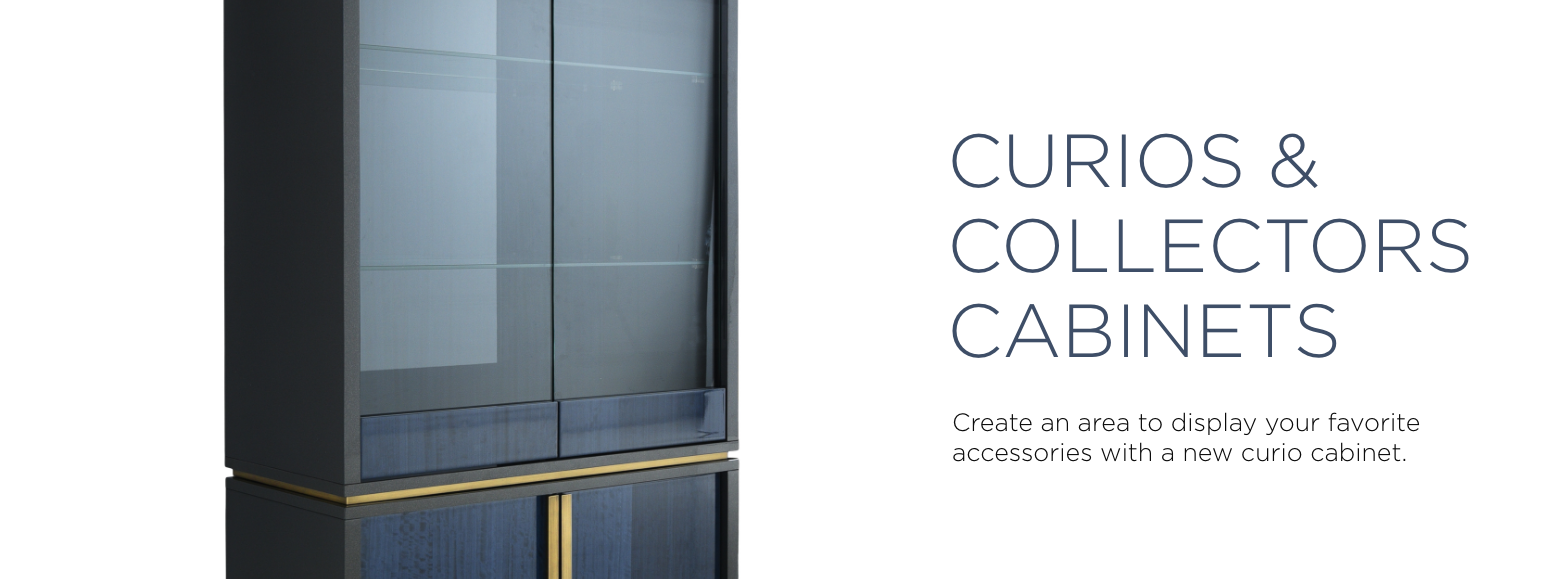 Curios & Collectors Cabinets