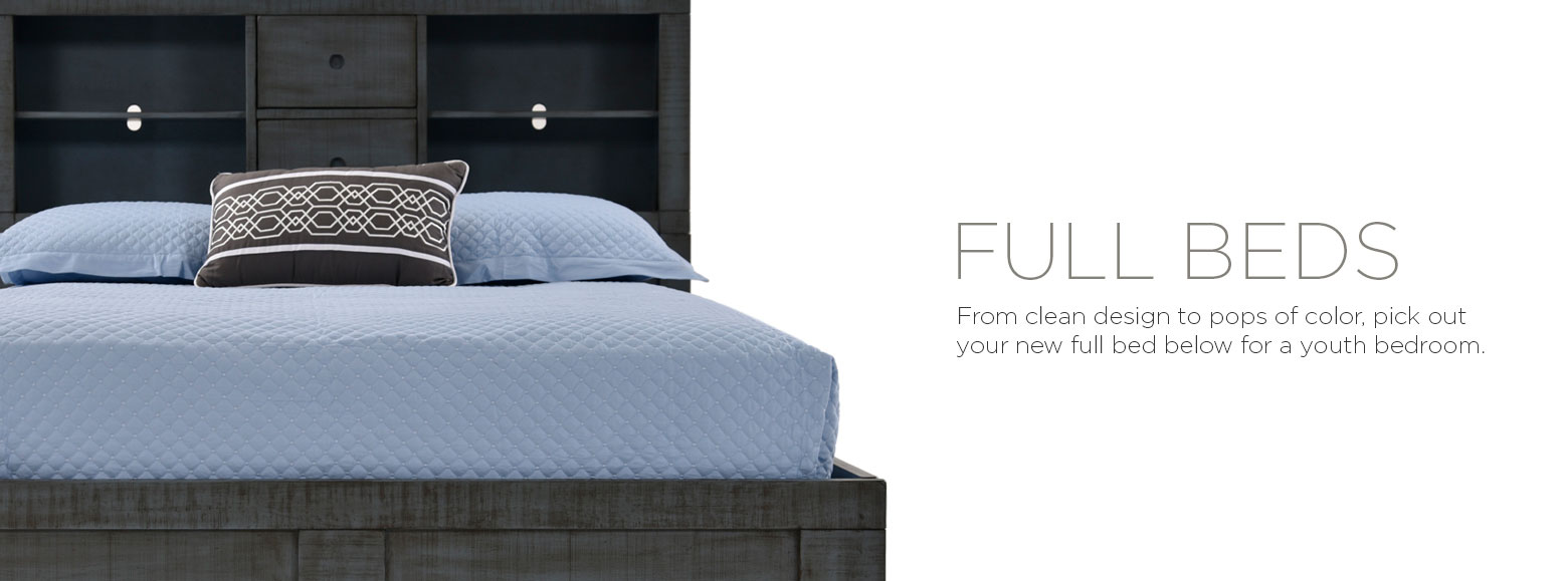 Beds Bedrooms Full El Dorado Furniture Full Beds From Clean Design To Pops Of Color Pick Out Your New