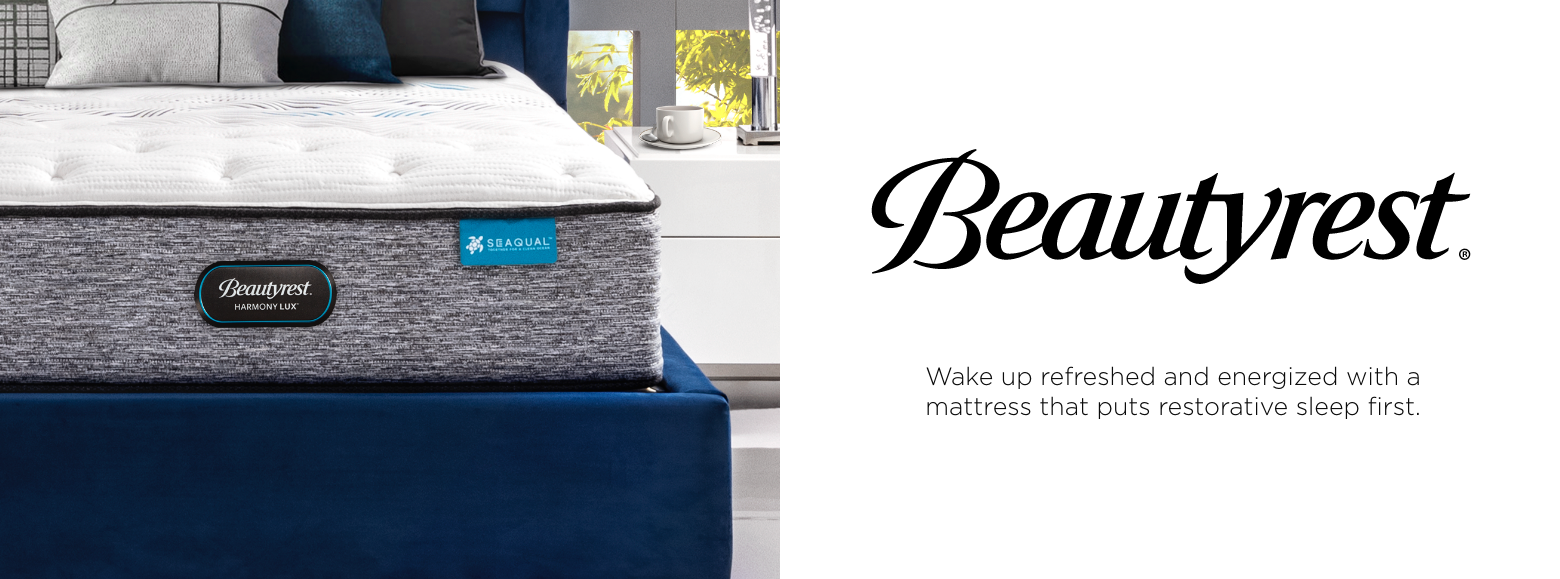 Beautyrest. Wake up refreshed and energized with a mattress that puts restorative sleep first.