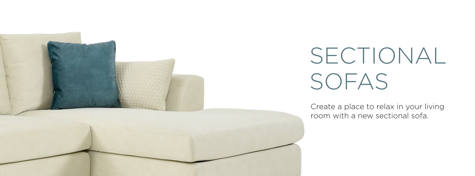Sectional Sofas. Create a place to relax in your living room with a new sectional sofa.