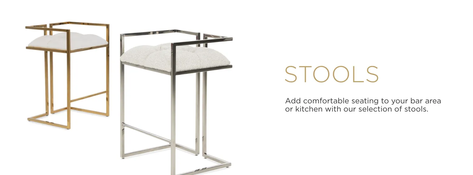 Stools. Add comfortable seating to your bar area or kitchen with our selection of stools.